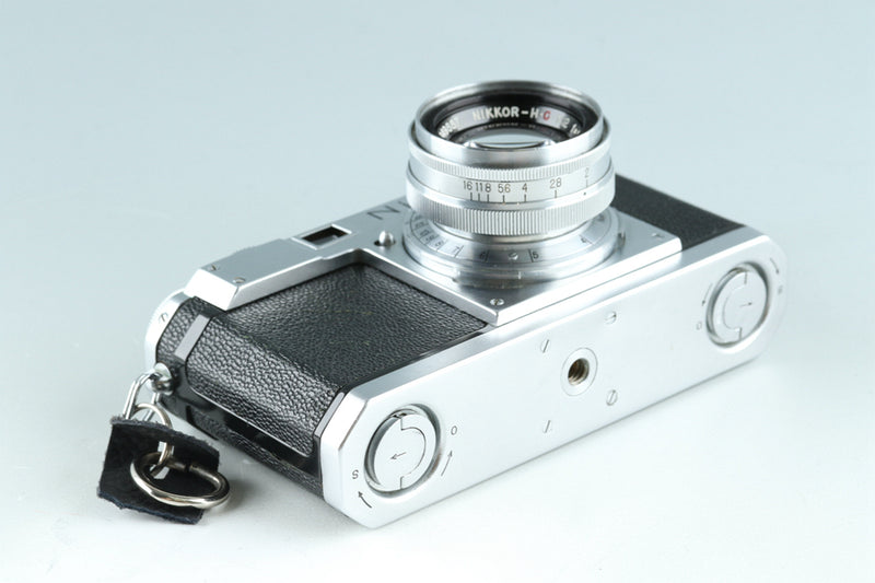Nikon S + Nikkor-H・C 50mm F/2 Lens #41314D6-