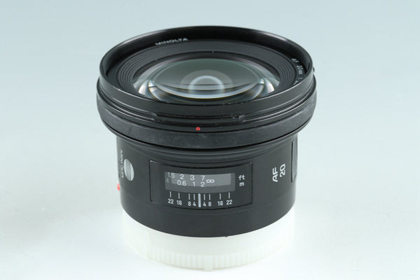 Minolta AF 20mm F/2.8 Lens #41456F5
