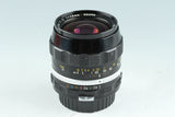 Nikon Nikkor-N.C Auto 28mm F/2 Non-Ai Lens #41460A3