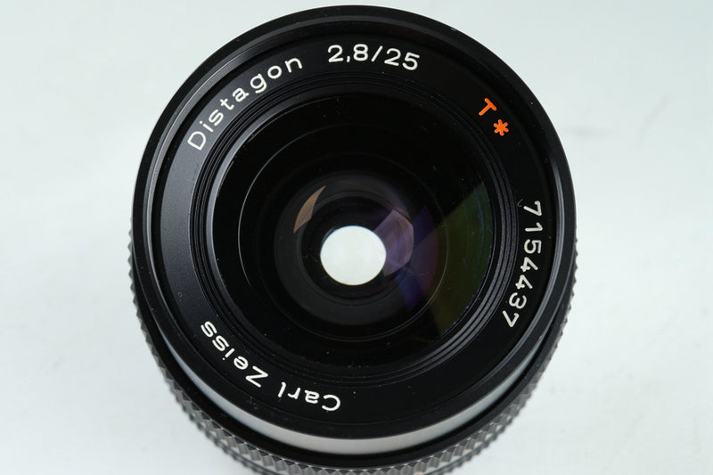 Contax Carl Zeiss Distagon T* 25mm F/2.8 MMG Lens for CY Mount ...