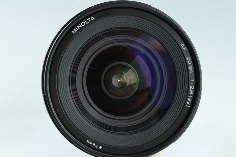 Minolta AF 20mm F/2.8 Lens for Sony AF #41646F6