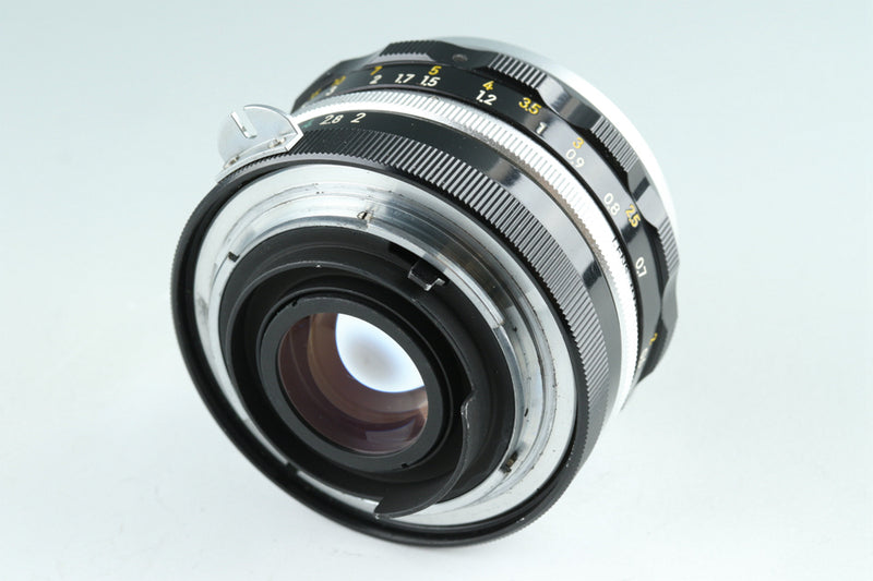 Nikon Nikkor-S Auto 50mm F/2 Non-Ai Lens #41759G21 – IROHAS SHOP