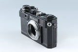 Nikon S2 Repainted Black 35mm Rangefinder Film Camera #41829D5