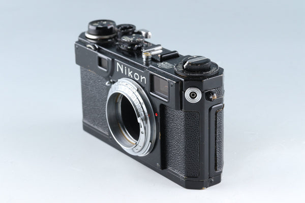 Nikon S2 Repainted Black 35mm Rangefinder Film Camera #41829D5