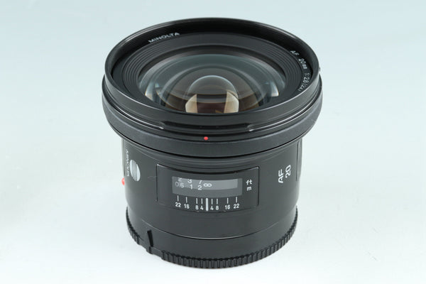 Minolta AF 20mm F/2.8 Lens for Sony AF #41966H13