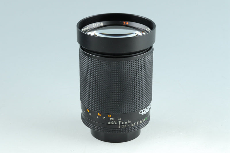 Contax Carl Zeiss Planar T* 135mm F/2 MMG Lens for CY Mount #42205L7-