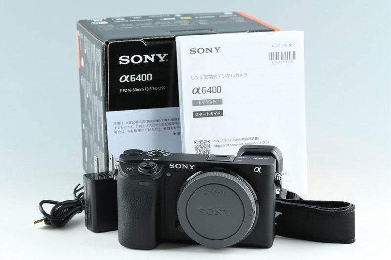 Sony α6400 Mirrorless Digital Camera With Box *Display Language is only Japanese* #42275L2