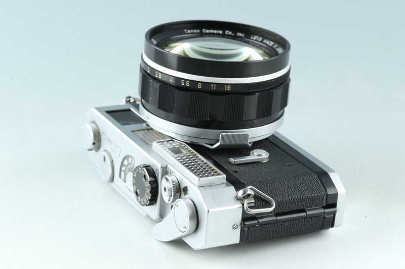 Canon 7 35mm Rangefinder Film Camera + 50mm F/0.95 Lens #42396D4