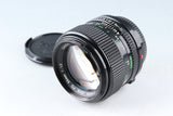 Canon FD 50mm F/1.2 Lens #42463F5