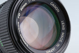 Canon FD 50mm F/1.2 Lens #42463F5