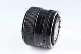 Canon FD 50mm F/1.2 Lens #42463F5