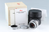 Leica Elmar-M 50mm F/2.8 Lens for Leica M With Box #42501L1