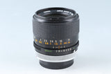 Canon FD 35mm F/2 S.S.C. Lens #42502F4