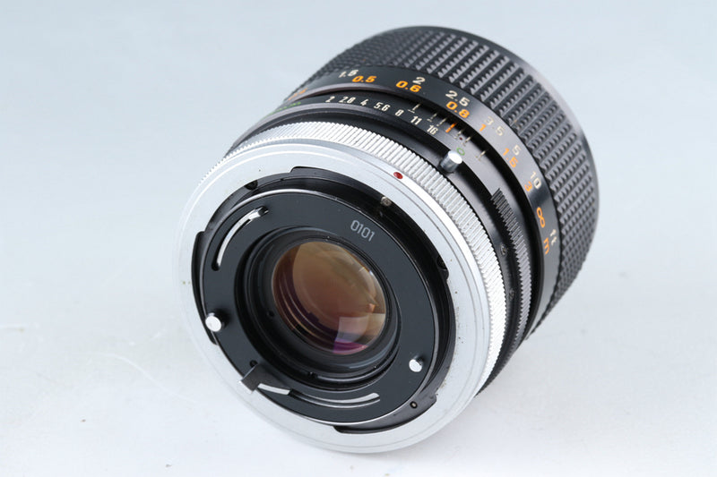 Canon FD 35mm F/2 S.S.C. Lens #42502F4
