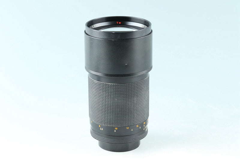 Contax Carl Zeiss Sonnar T* 180mm F/2.8 MMJ Lens for CY Mount #42513A2