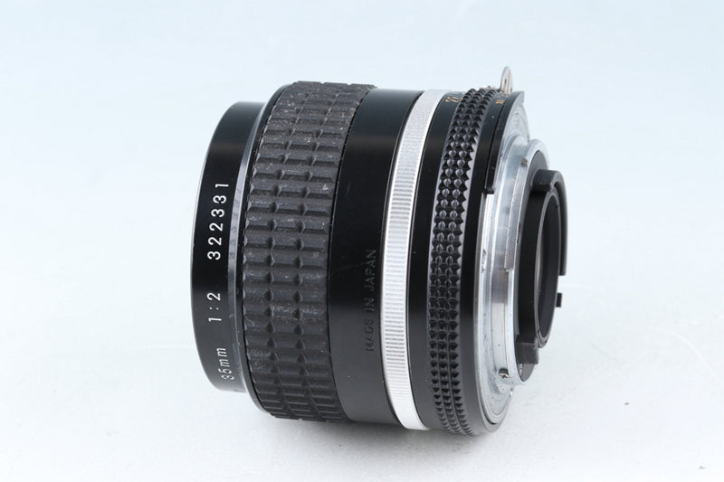 Nikon NIKKOR 35mm F/2 Ais Lens #42529A5