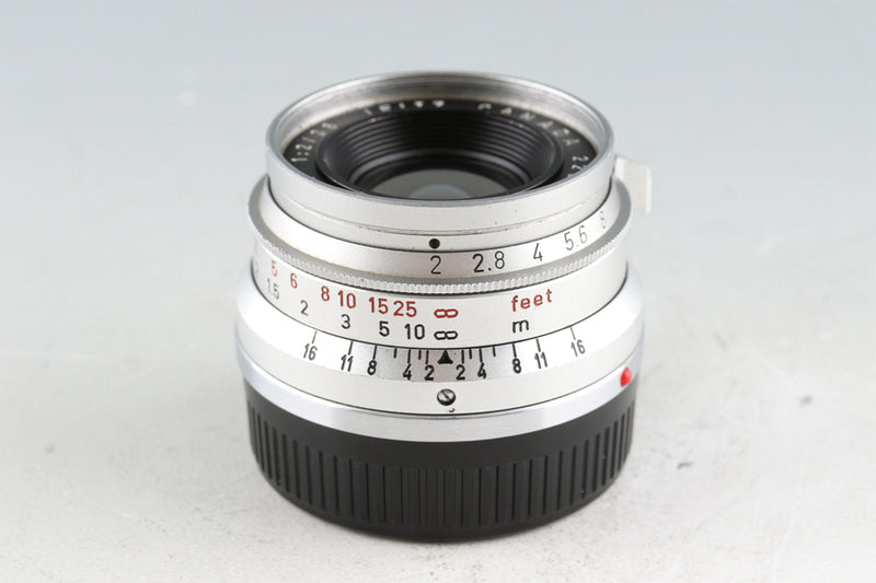 Leica Leitz Canada Summicron 35mm F/2 8-Elements Lens for Leica M #42681T
