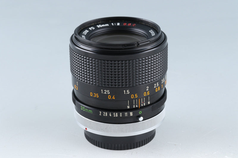 Canon FD 35mm F/2 S.S.C. Lens #42692F5