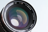 Olympus OM-System Zuiko MC Auto-W 35mm F/2 Lens #42758C4