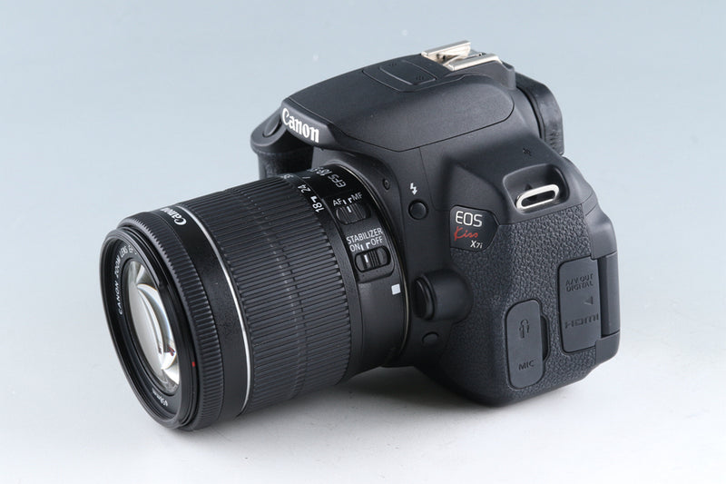 Canon EOS Kiss X7i + EF-S 18-55mm F/3.5-5.6 IS STM Lens #42880G3