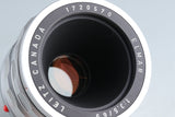 Leica Leitz Canada Elmar 65mm F/3.5 Lens for Leica M #42906T