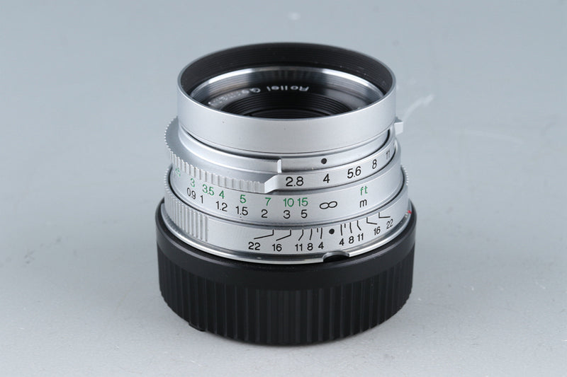 Rollei Sonnar 40mm F/2.8 HFT Lens for Leica L39 Mount With Leica L to M  Mount Adapter #42914E5