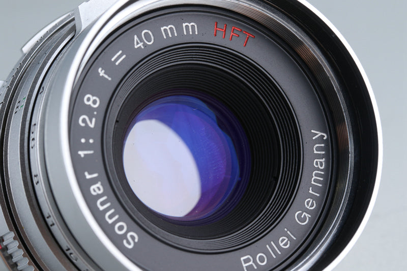 Rollei Sonnar 40mm F/2.8 HFT Lens for Leica L39 Mount With Leica L