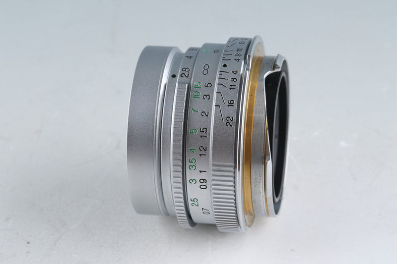 Rollei Sonnar 40mm F/2.8 HFT Lens for Leica L39 Mount With Leica L to M  Mount Adapter #42914E5