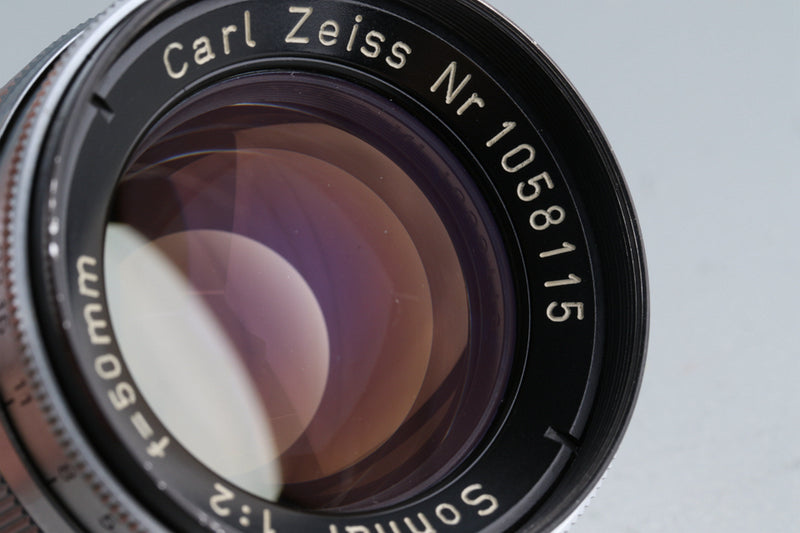 Contax Carl Zeiss Sonnar 50mm F/2 Lens for Contax RF #42918G33