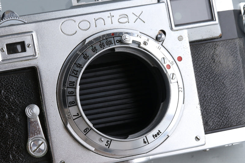 Zeiss Ikon Contax IIa + Sonnar 50mm F/2 Lens #42927D5 – IROHAS SHOP