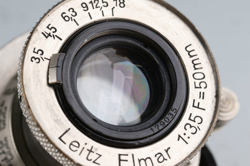 Leica Leitz Elmar 50mm F/3.5 Lens for Leica L39 #42932T