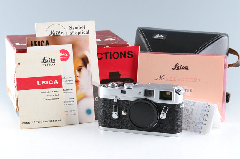 Leica Leitz M4 35mm Rangefinder Film Camera With Box #43034L1