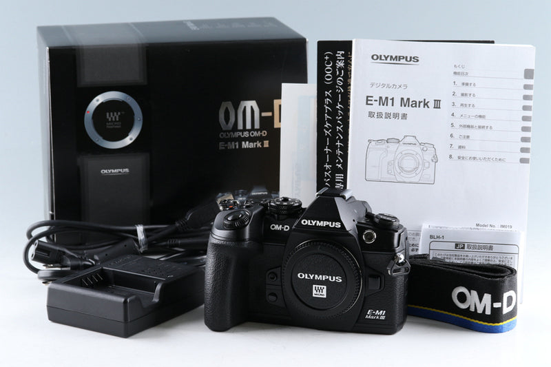 Olympus OM-D E-M1 Mark III Mirrorless Digital Camera With Box *Sutter Count:8114 #43063L6
