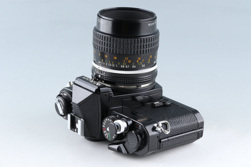 Nikon FE + Micro-NIKKOR 55mm F/2.8 Ais Lens #43078D5
