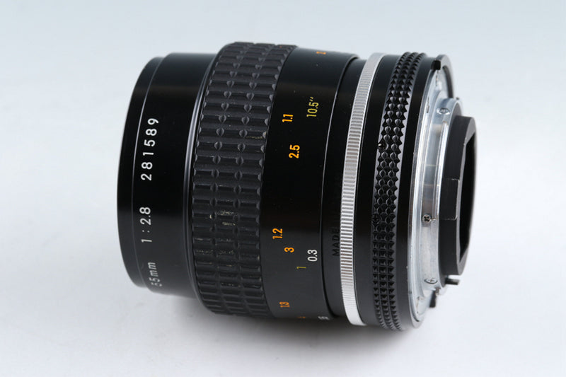 Nikon FE + Micro-NIKKOR 55mm F/2.8 Ais Lens #43078D5