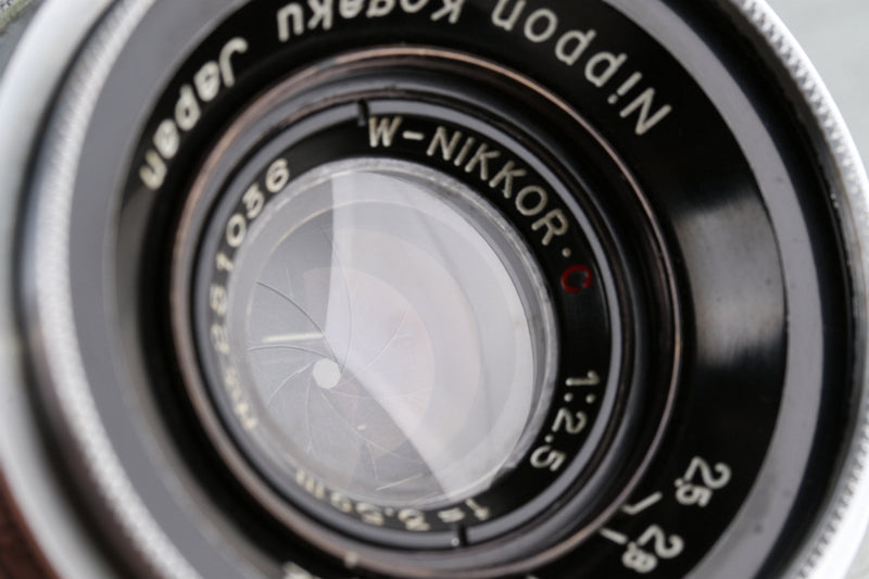 Nikon S2 + W-Nikkor.C 35mm F/2.5 Lens #43103D2