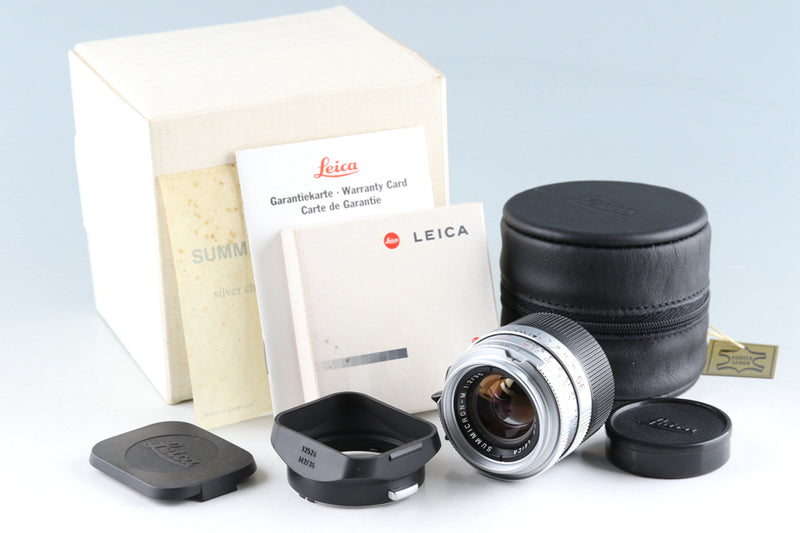 Leica Leitz Summicron-M 35mm F/2 7-Elements Lens for Leica M With Box #43125L1