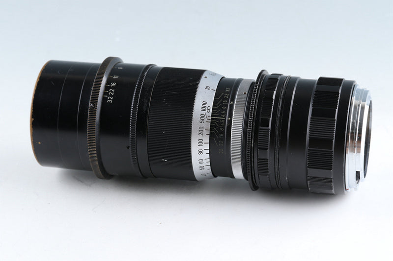 Leica Leitz Telyt 200mm F/4.5 Lens + Contax CY Adapter #43145E6