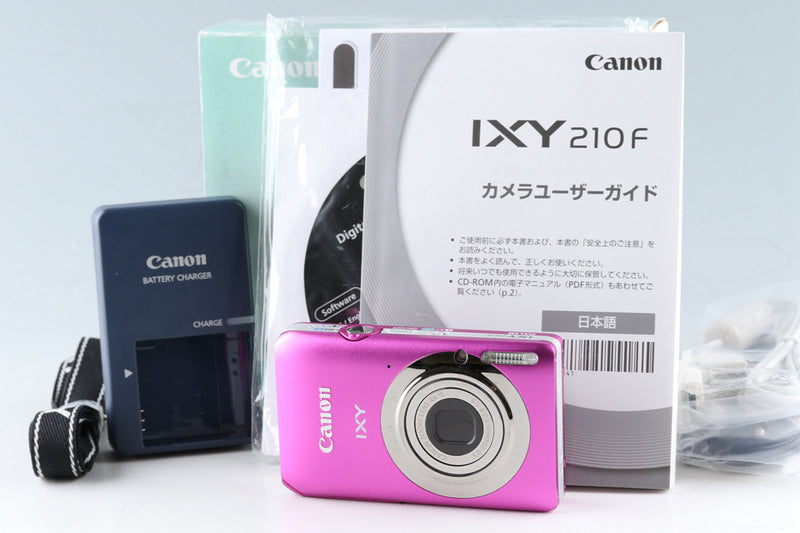 美品 IXY 210F ピンク Canon キャノン ケース付き デジカメ