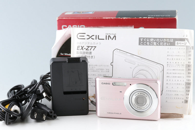 CASIO EXILIM EX-Z77 デジカメ デジタルカメラ ピンク-