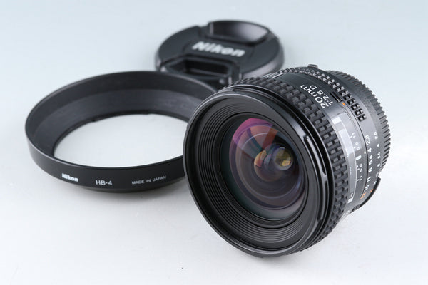 Nikon AF Nikkor 20mm F/2.8 D Lens #43191A5