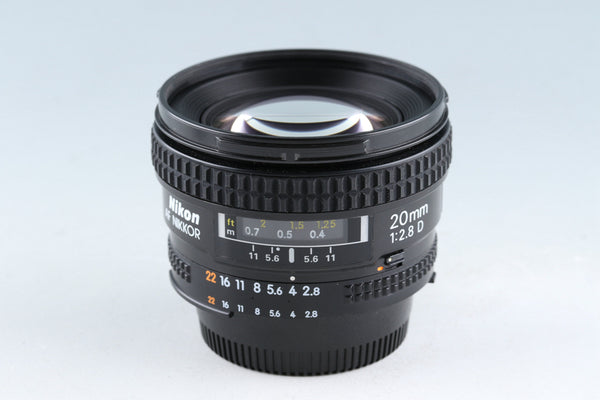 Nikon AF Nikkor 20mm F/2.8 D Lens #43191A5