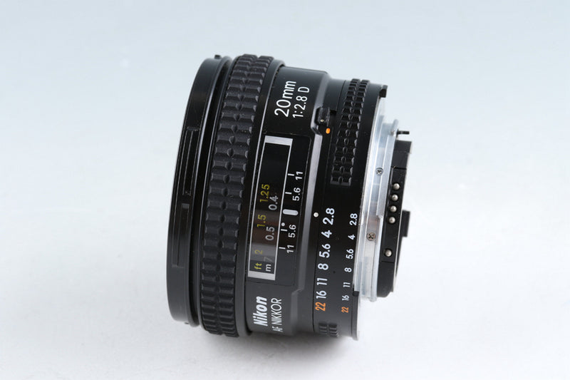 Nikon AF Nikkor 20mm F/2.8 D Lens #43191A5