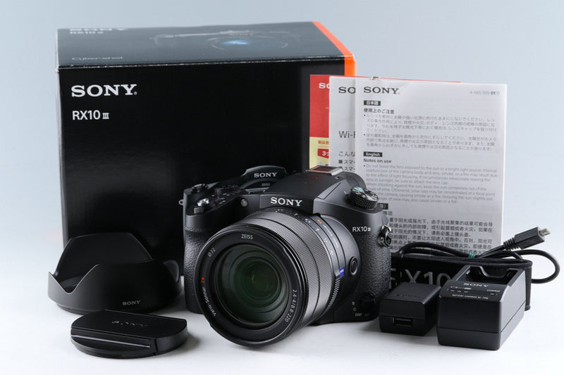 Sony Cyber-Shot RX10 III Digital Camera With Box *Display lamguage is only Japanese* #43192L2