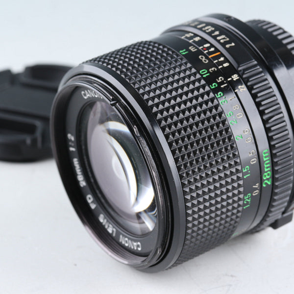 Canon FD 28mm F/2 Lens #43297F4 – IROHAS SHOP