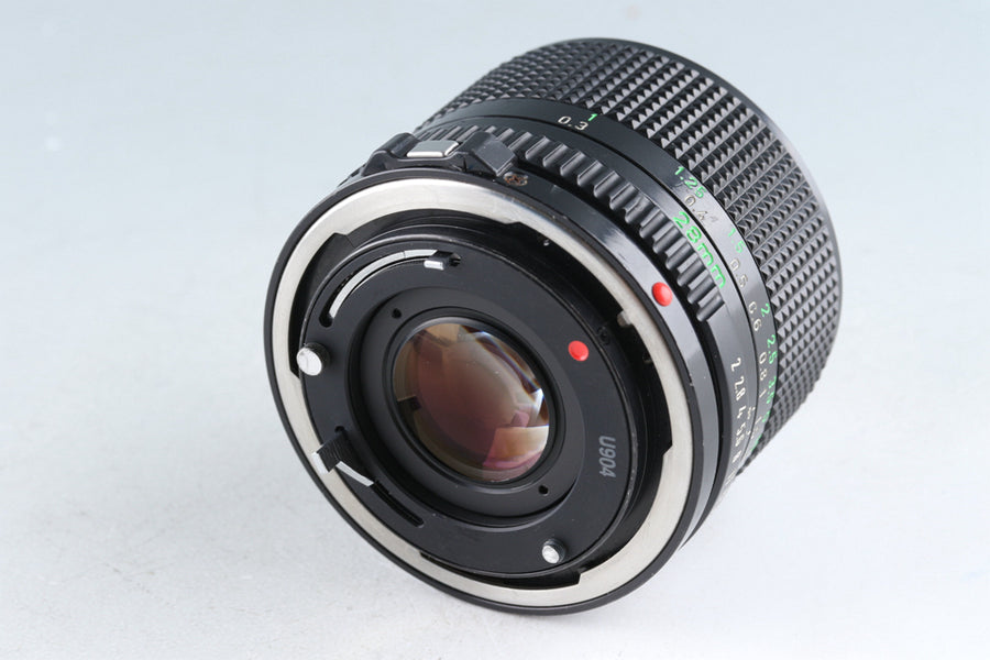 Canon FD 28mm F/2 Lens #43297F4 – IROHAS SHOP