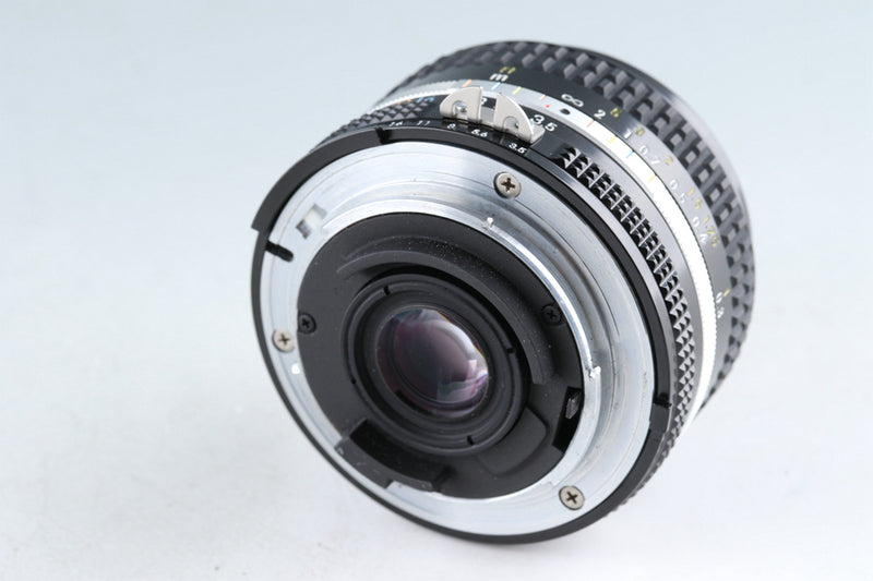 Nikon NIKKOR 20mm F/3.5 Ais Lens #43317A3 – IROHAS SHOP