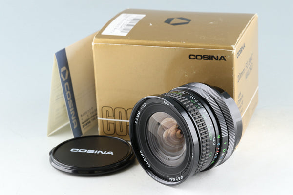 Cosina MC Macro 20mm F/3.8 Lens for Canon FD With Box #43354L8