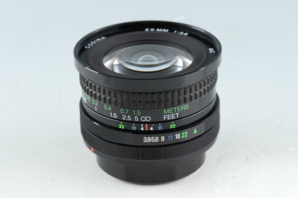 Cosina MC Macro 20mm F/3.8 Lens for Canon FD With Box #43354L8