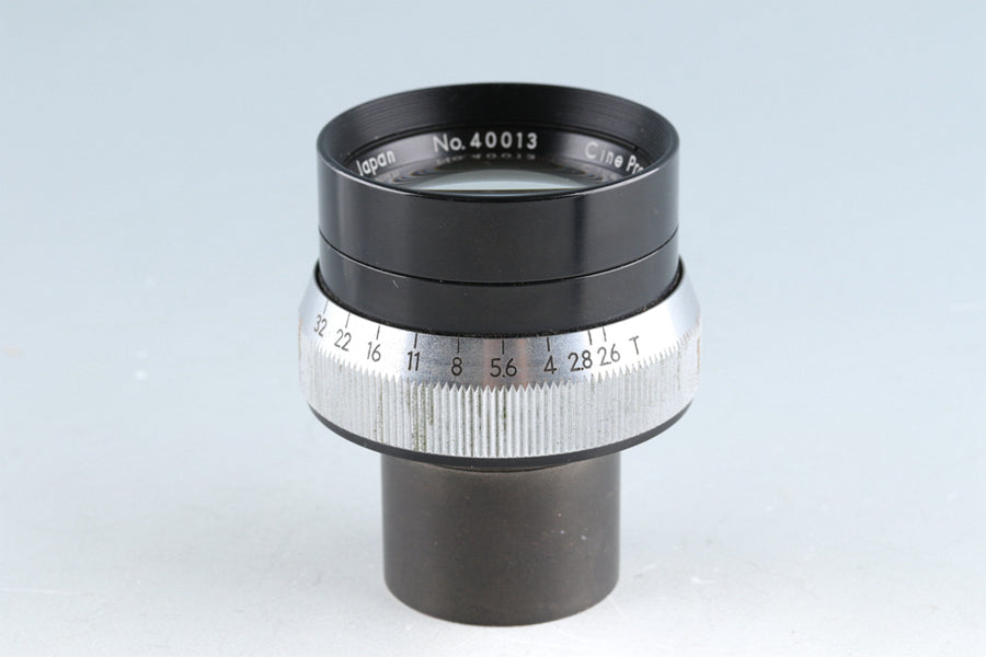 Kowa Optical Works Japan Cine Prominar 40mm F/2 + 75mm F/2 + 100mm F/2 –  IROHAS SHOP